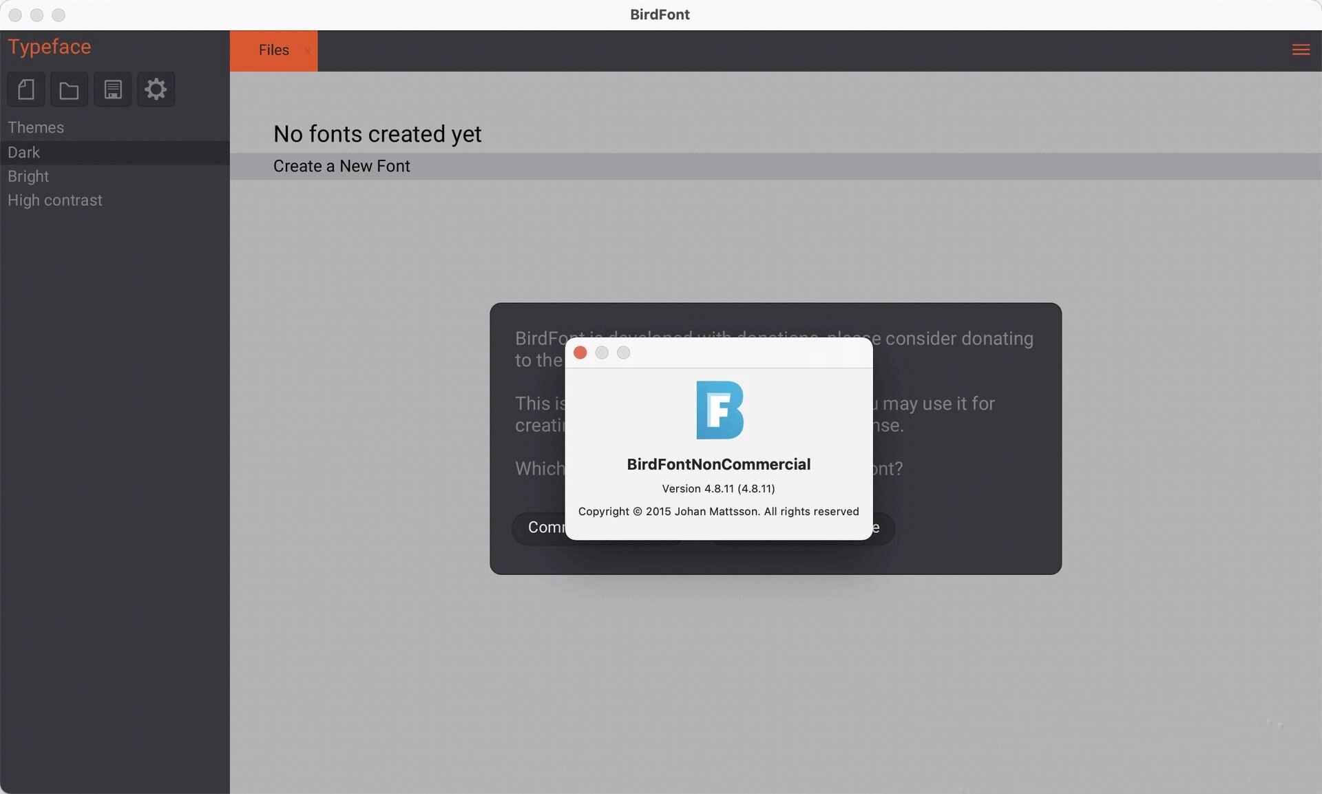 Birdfont for mac(����༭����)��ͼ0