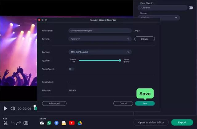 movavi screen recorder for Mac��ͼ0