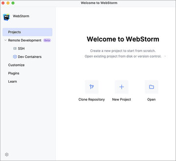 webstorm2026 for Mac