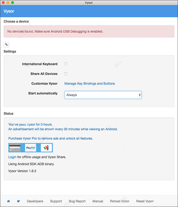 vysor for Mac