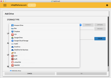 NetDrive远程存储工具mac版 NetDrive远程存储工具mac版