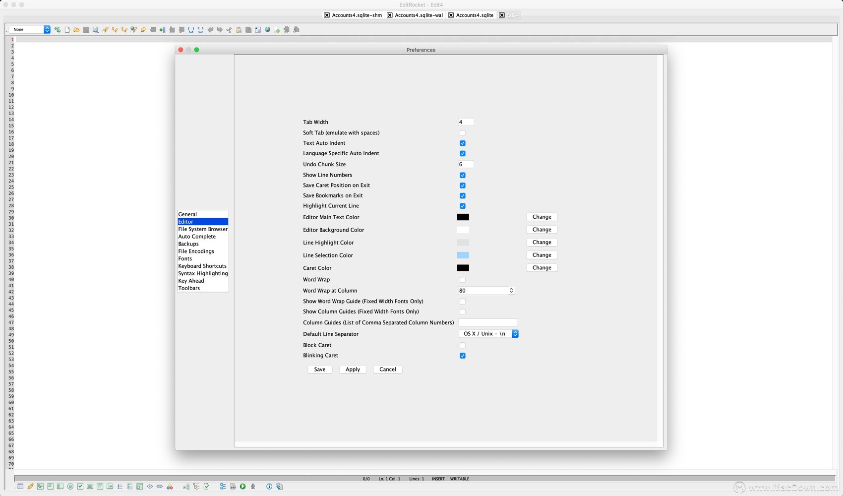 EditRocket for Mac(代码编辑器)截图2