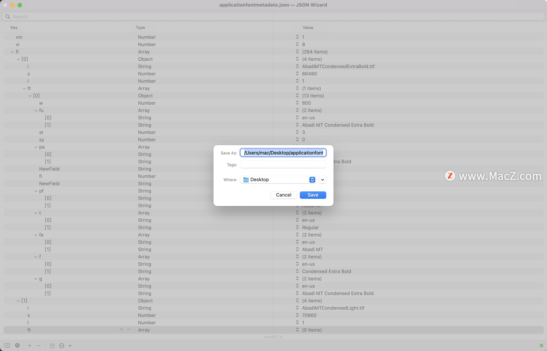 JSON Wizard for Mac截图0