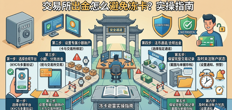 交易所出金怎么避免冻卡?2026年防冻卡最全攻略 交易所出金怎么避免冻卡?2026年防冻卡最全攻略