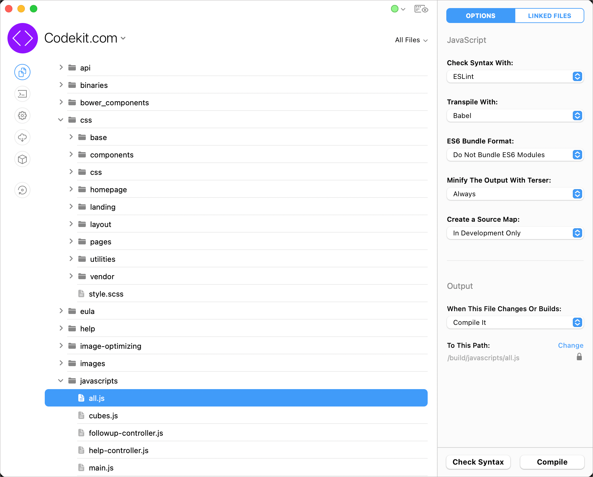 codekit for Mac