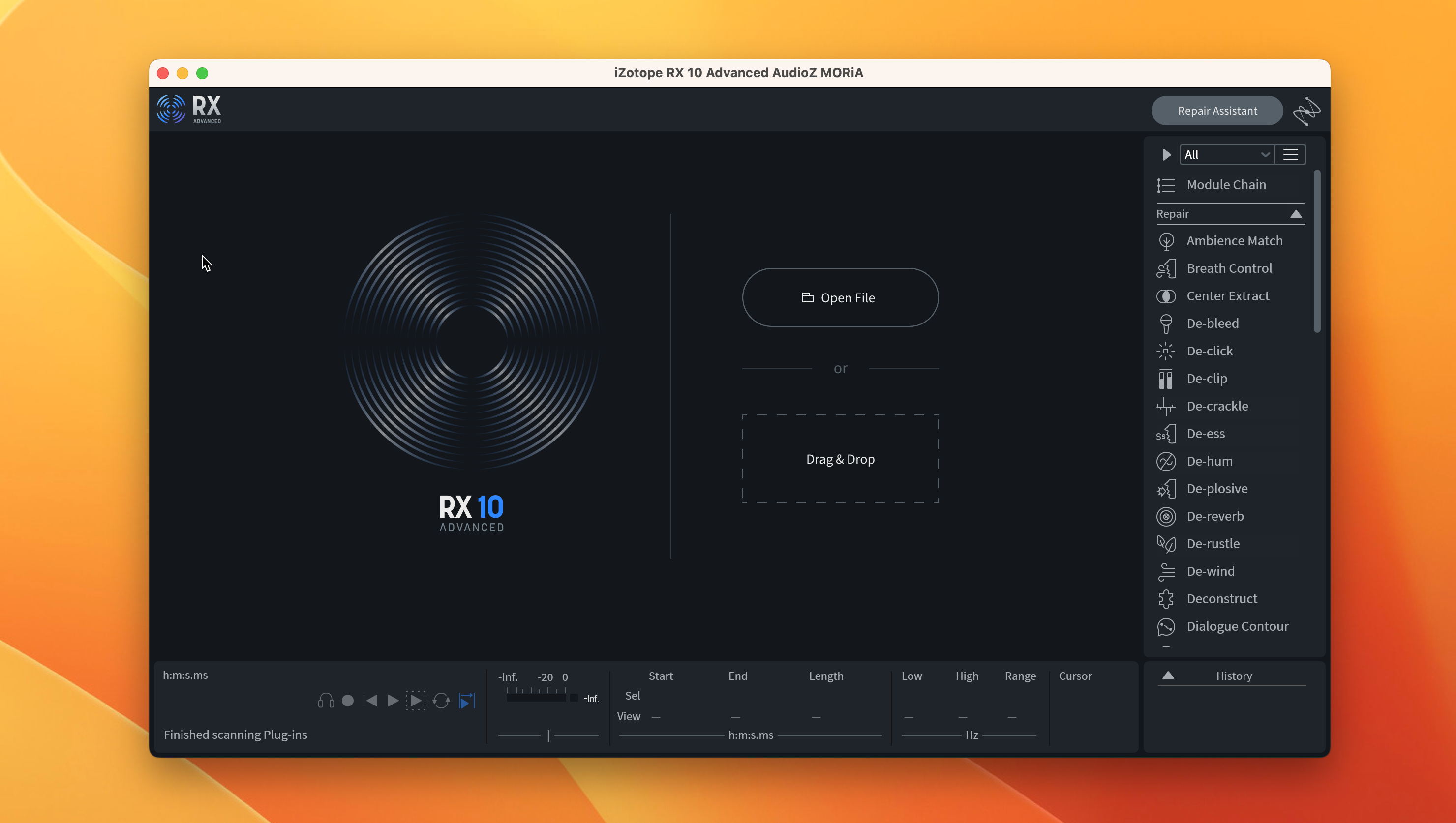 iZotope RX 10 for Mac iZotope RX 10 for Mac