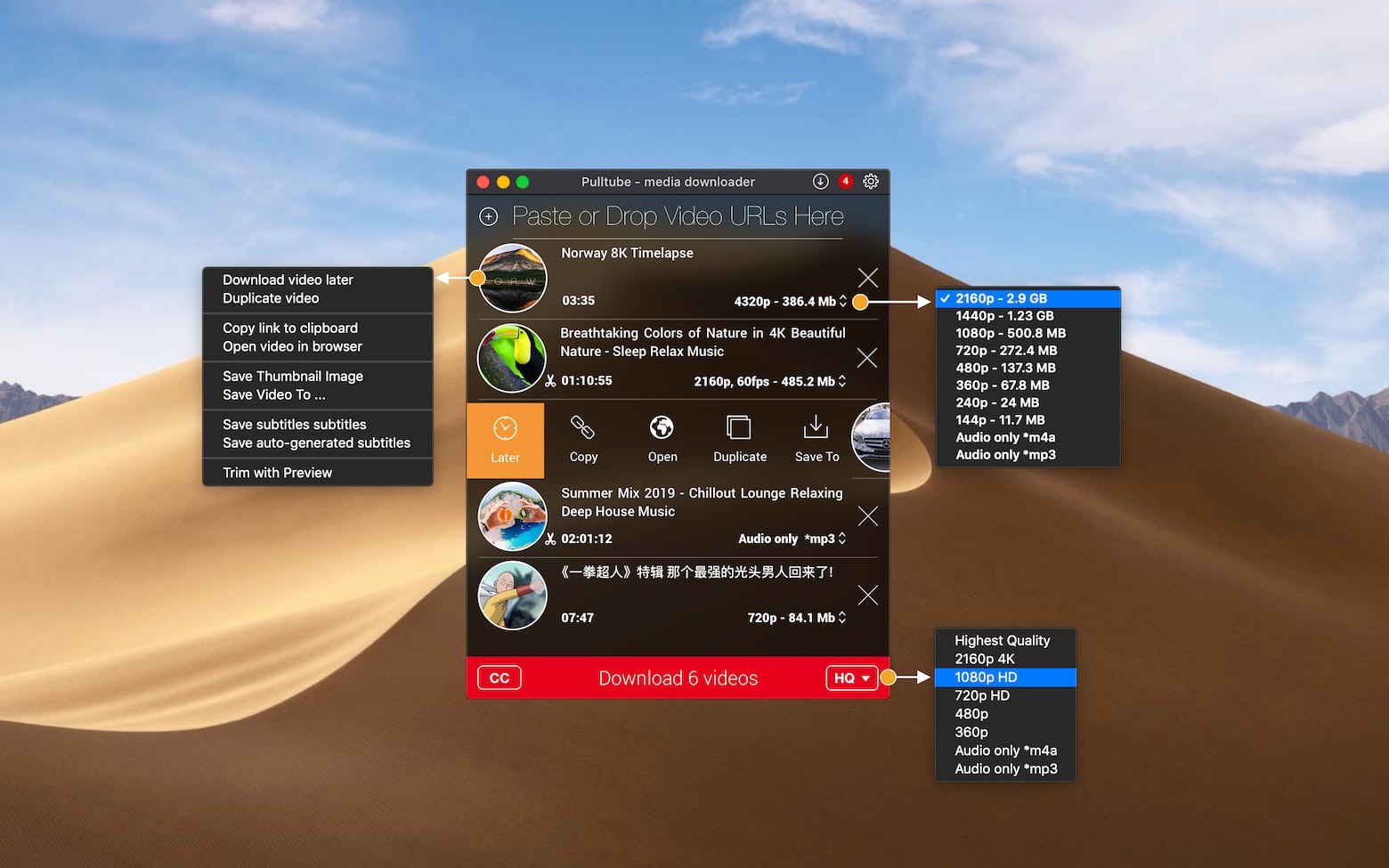 PullTube for Mac(������Ƶ������)