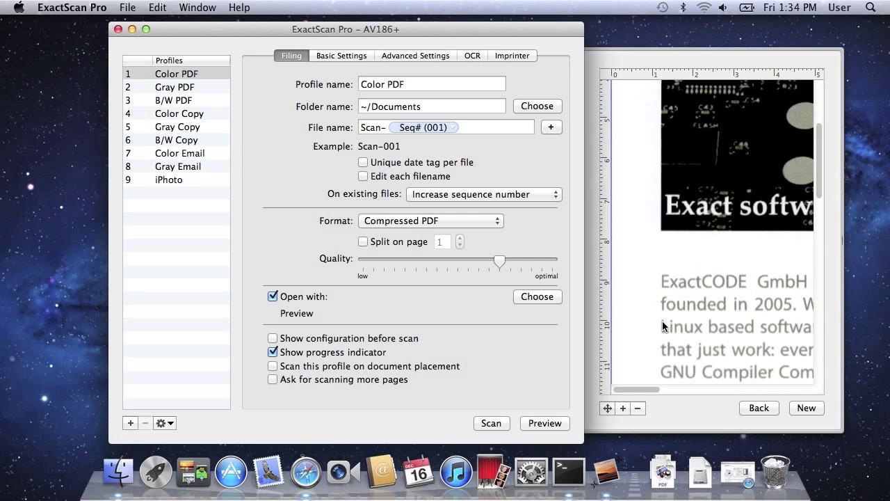 ExactScan Pro for mac版(万能扫描仪整合工具) ExactScan Pro for mac版(万能扫描仪整合工具)