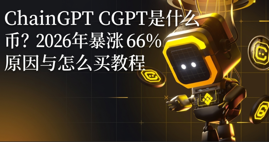 ChainGPTCGPT是什么币?2026年暴涨66%原因与怎么买教程 ChainGPTCGPT是什么币?2026年暴涨66%原因与怎么买教程