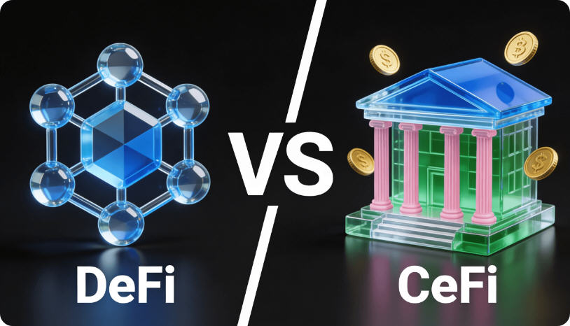 DeFi��CeFi����������Щ��ȥ���Ļ����������Ļ�������ȶԱ�