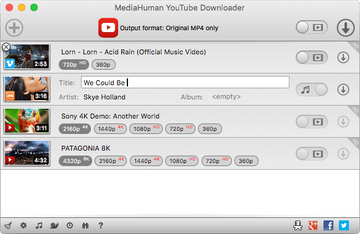 MediaHuman YouTube Downloader for Mac