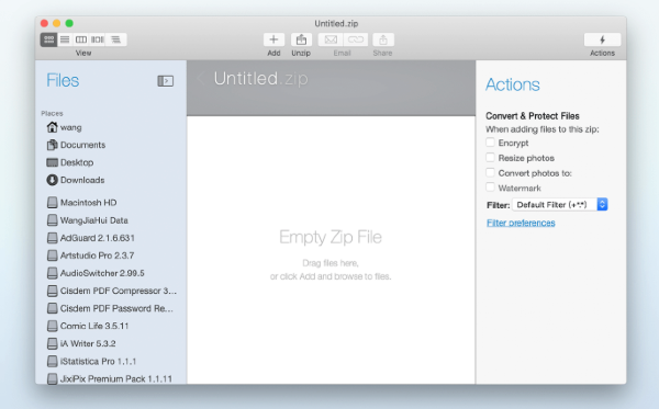 WinZip for Mac最新版 WinZip for Mac最新版