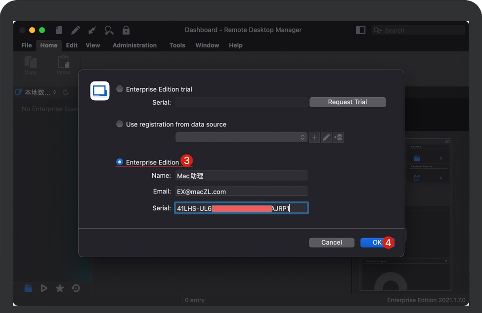 Remote Desktop Manager for Mac(Զ�����������)