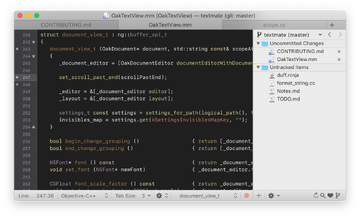 TextMate for mac官方电脑版 TextMate for mac官方电脑版