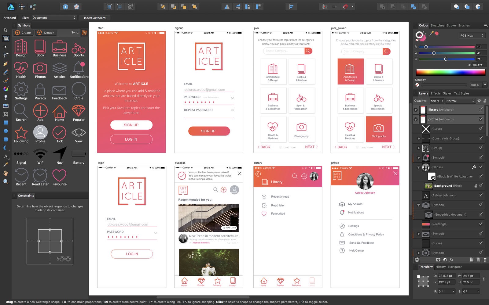 Affinity Designer For Mac免费版截图4