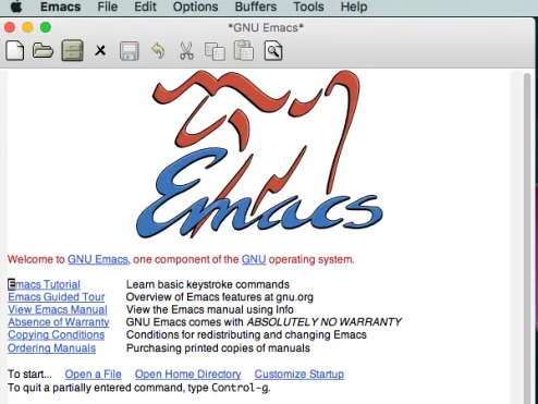 emacs苹果电脑版截图2