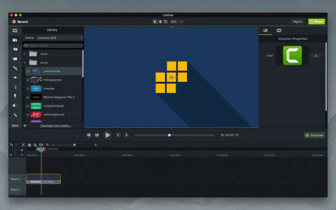 TechSmith Camtasia 2026 for Mac截图1