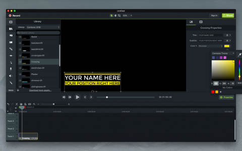TechSmith Camtasia 2026 for Mac截图0