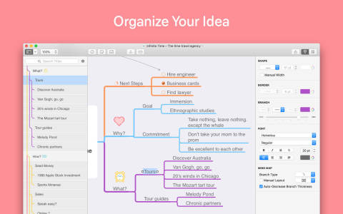 MindNode for mac(思维导图维多利亚老品牌VIC3308)截图1