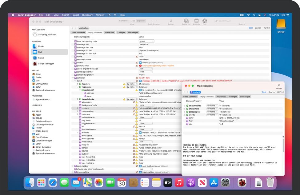 Script Debugger for Mac截图1