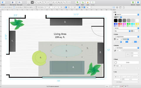 OmniGraffle Pro For Mac���԰��ͼ2