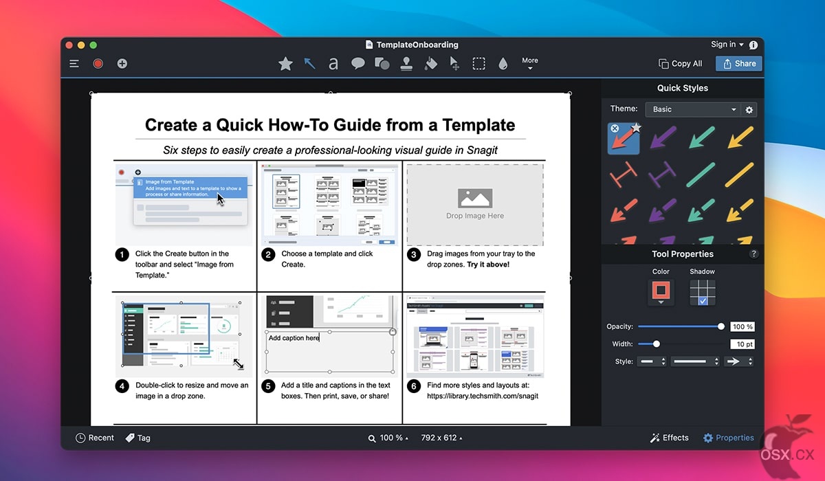 屏幕捕捉软件techsmith snagit 2026 for mac截图1
