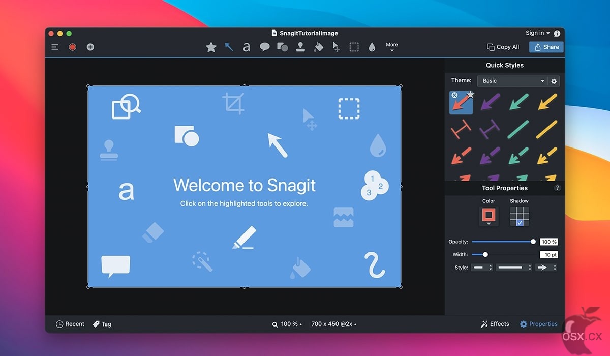 屏幕捕捉软件techsmith snagit 2026 for mac截图3