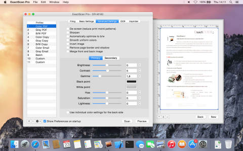 ExactScan Pro for mac版(万能扫描仪整合工具)截图2