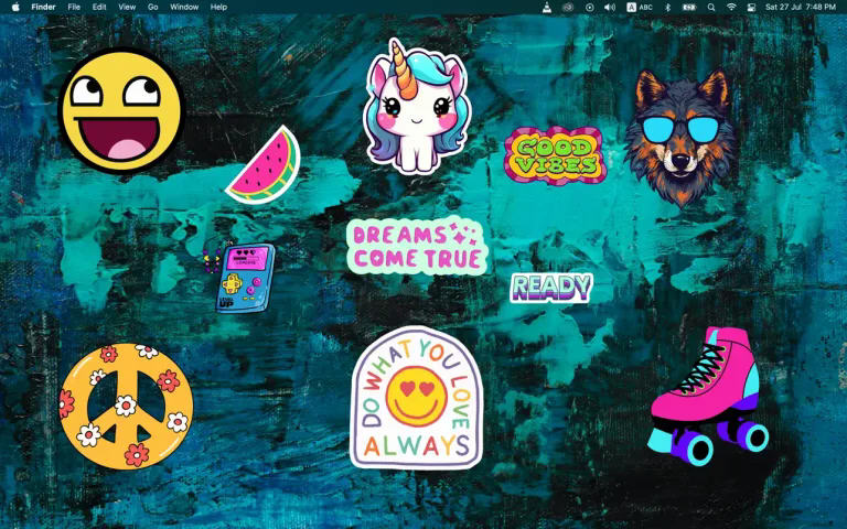 Desktop Stickers for Mac苹果电脑版截图3