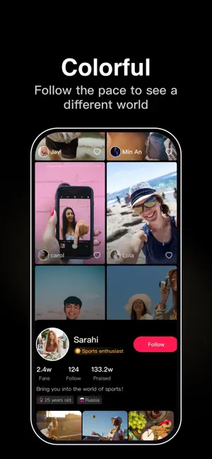 Tibni外国快手安卓版v1.0.0截图2