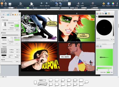 Comic Life for Mac版(卡通漫画制作工具)截图0