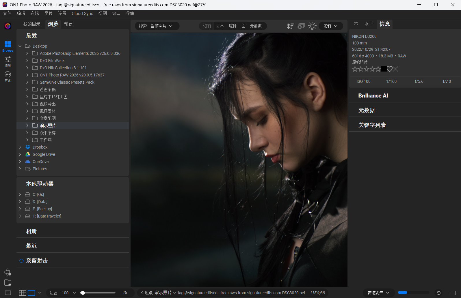 on1 photo raw max 2026.2 mac中文特别版截图2