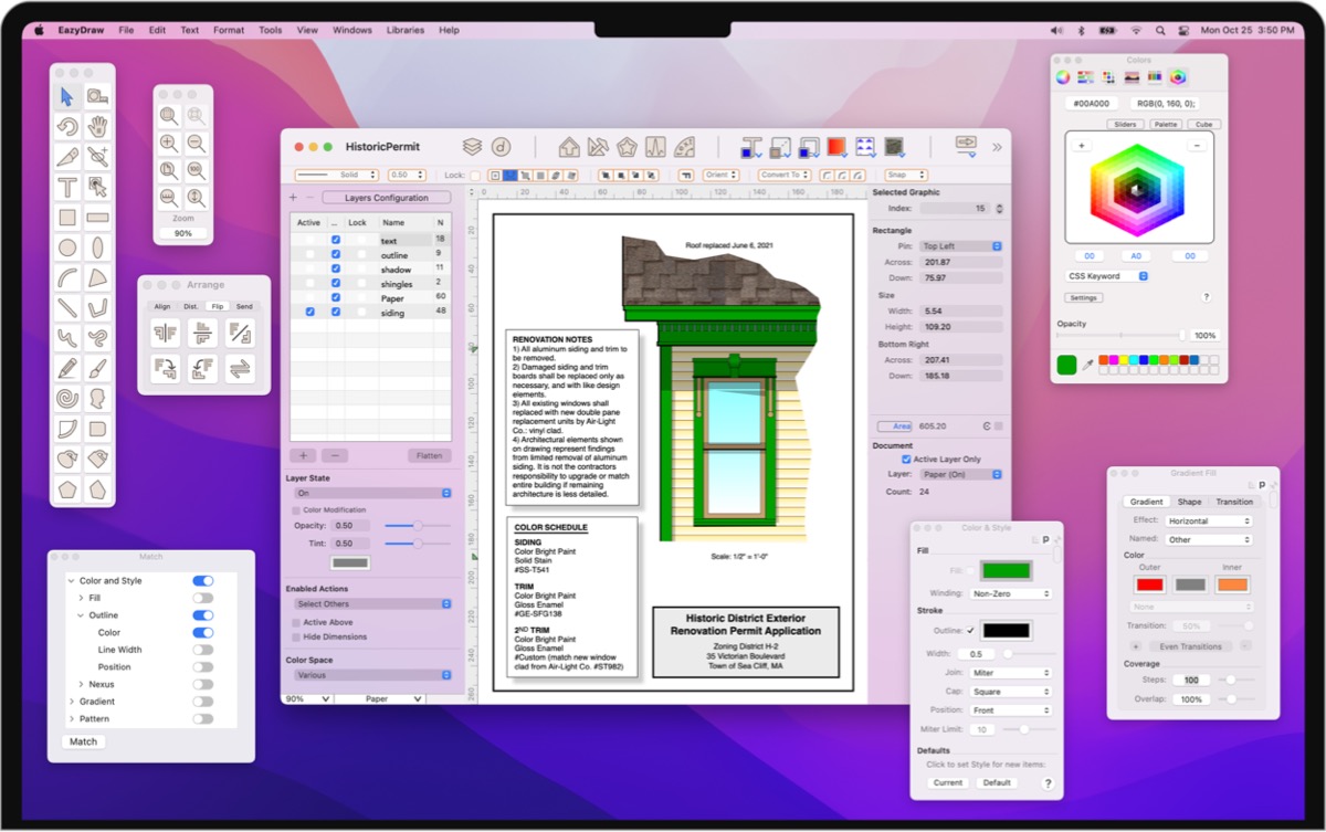 EazyDraw for mac(矢量绘图软件)截图4