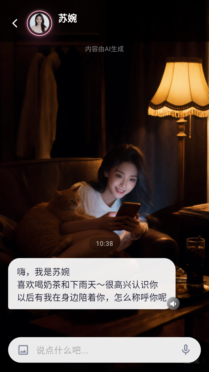 Aimee专属ai伴侣软件最新版1.0.0截图1