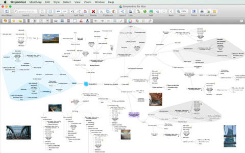 SimpleMind for Mac(思绪思维导图)截图1
