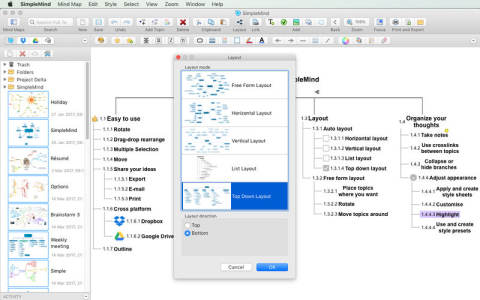 SimpleMind for Mac(思绪思维导图)截图3