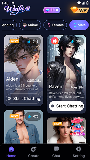 Waifu AI聊天软件官方版v1.4最新版截图3