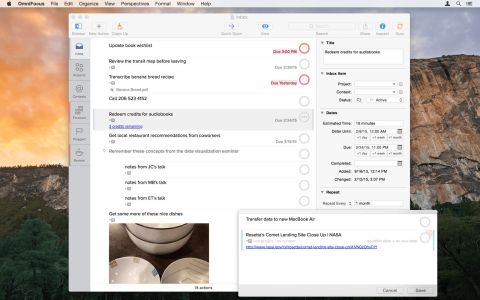 OmniFocus for Mac中文免费版截图2