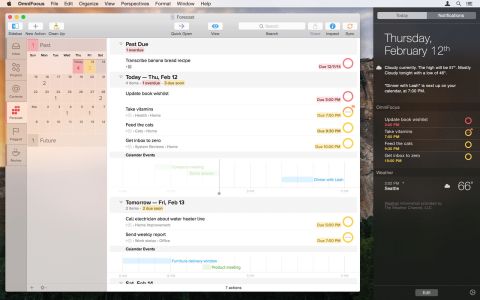 OmniFocus for Mac中文免费版截图3