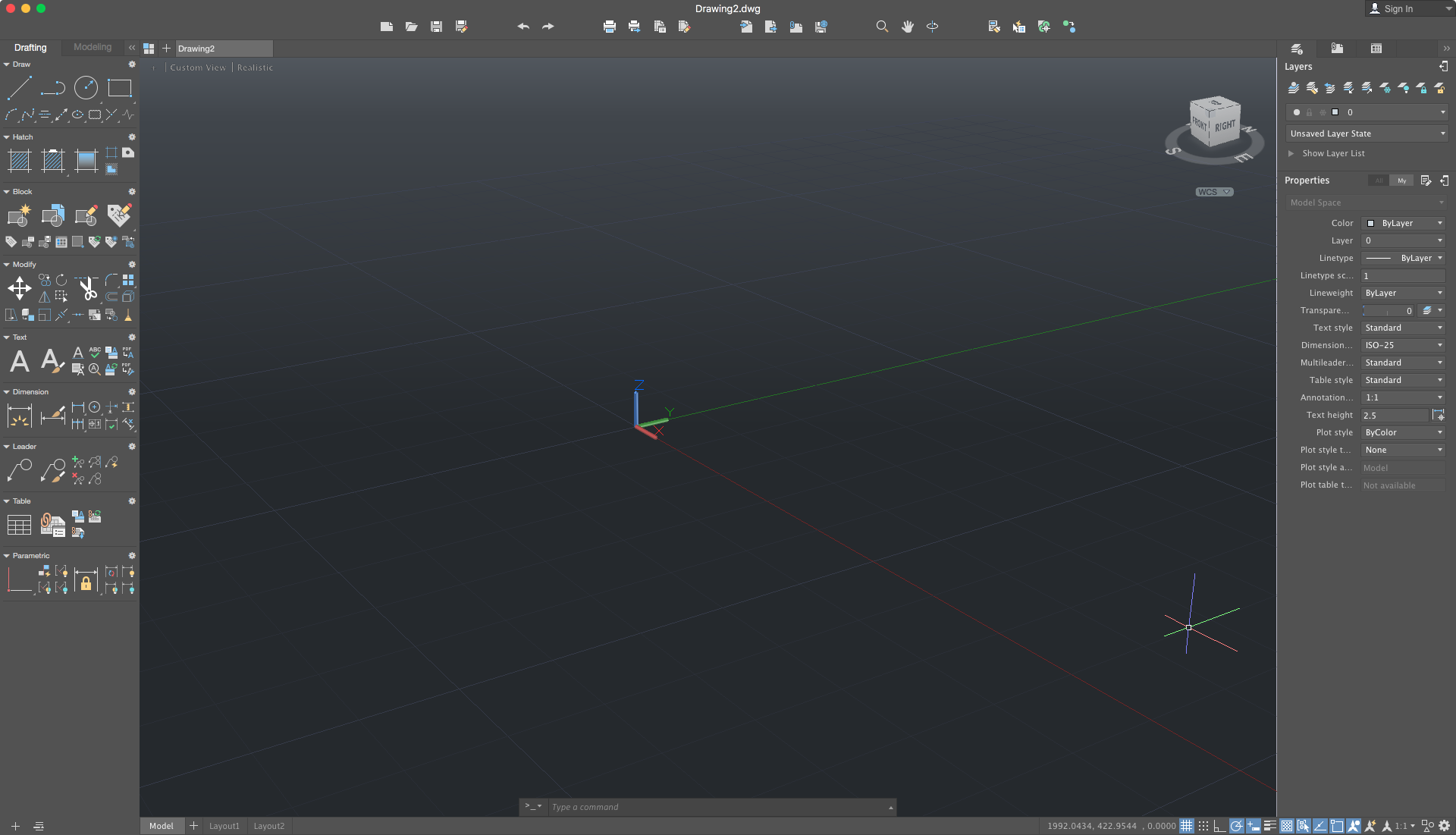 AutoCAD 2019 Mac中文版截图1