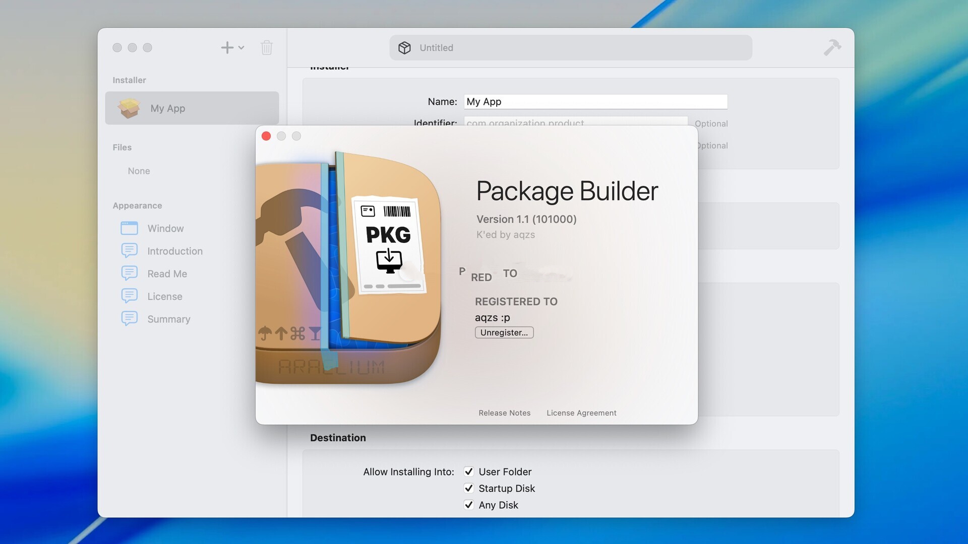 Package Builder For Mac��װ����ͼ1