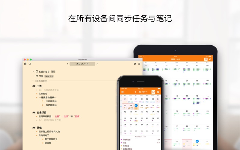 NotePlan for Mac电脑版截图4