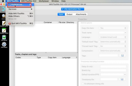 MKVToolNix For Mac��ͼ1