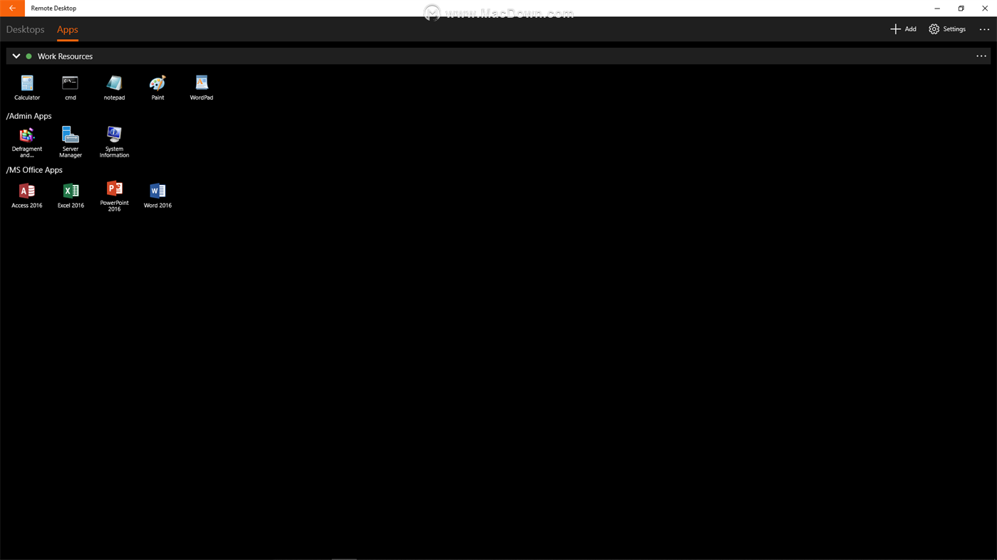 microsoft remote desktop mac中文版截图0
