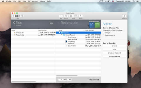WinZip for Mac最新版截图0