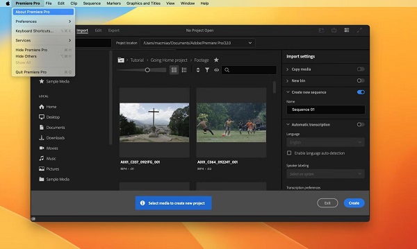 Adobe Premiere Pro 2025 for Mac���İ��ͼ0