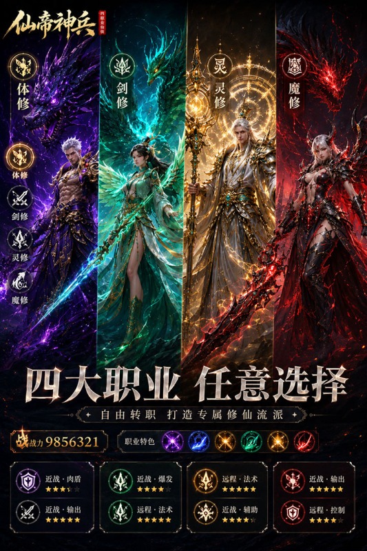 仙帝神兵官方正版1.1.1105.0安卓版截图0