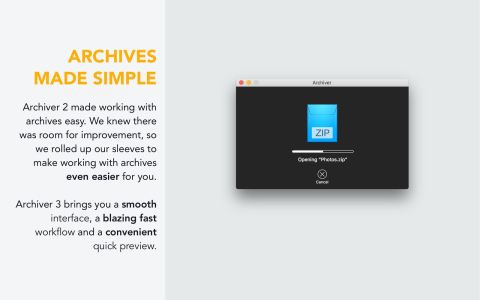 Archiver苹果版2026 for Mac截图3