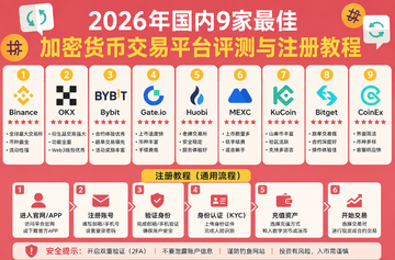 2026年国内9家最佳加密货币交易平台评测与注册教程 2026年国内9家最佳加密货币交易平台评测与注册教程