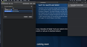Cascadea for Mac官方版 Cascadea for Mac官方版
